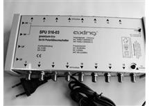 Sat multipř. 1xSat 1x terest, 16x účastník pro LNB Qvatro