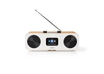 Internetové rádio, DAB+, FM, Bluetooth®, Wi-Fi, Internet, budík, DO, barva bílá/dřevo