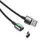 Magnet. kabel USB pro telef. přístroje USB TYP-C s LED 2m 2A