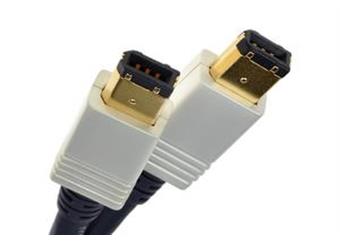 Kabel firewire 6pin - 6pin 1,5m Profigold, 24K zlato