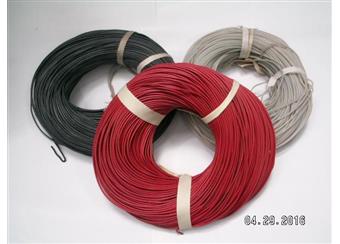 silikonový.vodič CS 0,50 plné jádro pocínované transparentní barva isol. ./duplicitní značení Si