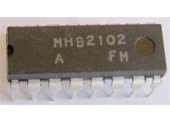 MHB2102 MNOS RAM 1024bit, DIP16