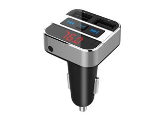 FM transmitter s bluetooth připojením do auta, 2x USB + handsfree