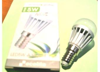 Led 5W E14 neutrální, baňka 45mm