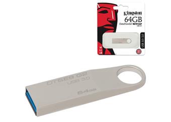 USB Flash disk 64GB, USB 3.0 Kingston, Data Traveler, kovový