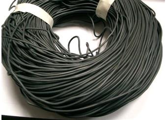 Silikonový vodič CSA 0,20mm2 barva černá plné jídro CU