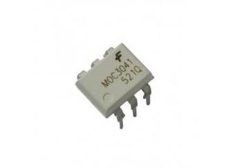 MOC3041 optotriak 400V 100mA, DIP6 Optočlen, Uiz=7500V, If=15mA, Umax=400V, I=100mA, DIP6, O16 = TLP3040