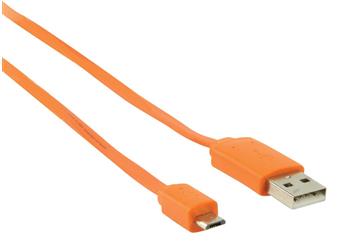 USB kabel 1m oranžový