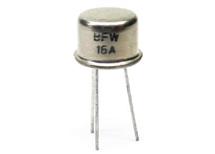 BFW16A NPN 25V 150mA 1.5W H=25 1.2GHz TO39,  skladem