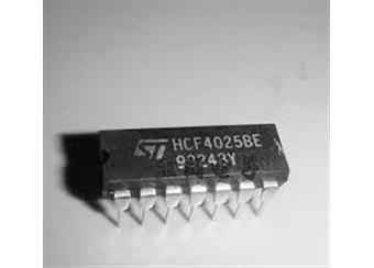 HCF4025BE/  HCF4025B HCF4025 DIP14 TRIPLE 3-INPUT NOR GATE ST