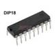 D355D  RFT orig. časovač  DIP 18  Decoder/Timer IC, 100ms-10min