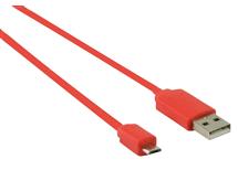 USB kabel 1m červený
