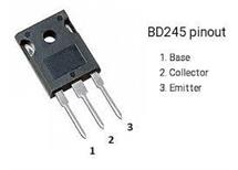 BD245C/ tip33c NPN 100V 10A silikon
