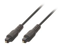 Optický digitální audio kabel M/M 5m, černý