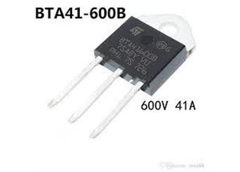 BTA41-600B triak  ST microelektroniks   600V; 40A; 50mA