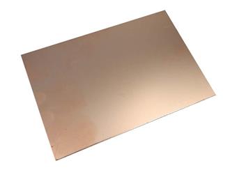 Plošný spoj Cuprextit 150x200mm jednostranný