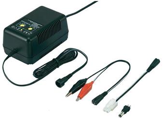 Nabíječka baterií Ni-Cd/Ni-MH pro Akupacky nebo články v držáku (500mAh - 4Ah)