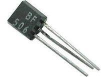 BF506 - skladem PNP 40V/0,03A 0,3W 550MHz TO92 ekv BF324