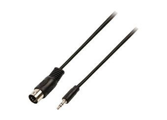 Kabel 3.5mm jack Zástrčka - DIN 5kolík Zástrčka 2m