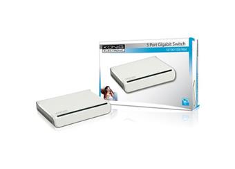 Switch 5 portový přepínač 10/100/1000Mbit König (CMP-EHUB43)