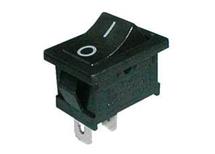 vypínač 2pól.15A 250V AC kolébkový