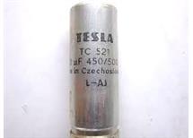 .elkos TC521a 50+50uF 450V Tesla Doprodáno