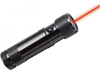 LED Svítilna 8xLED 45lm + Laserpointer