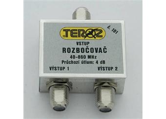 Ant. rozbočovač feritový č.101 "F"  ATEST útlum 3,8 db  40-860Mhz