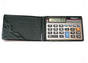 Kalkulačka kapesní na baterii, 10místný displey