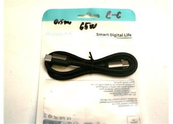 ..kabel pro rychlonab. mob. tel. C na C 65W 0,5m