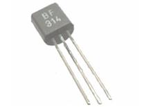BF314 NPN 30V 0,025A 0.3W 450MHz TO-92