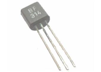 BF314 NPN 30V 0,025A 0.3W 450MHz TO-92