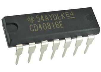 CD4081BCN Čtyřnásobný 2vstupový AND obvod, DIL14