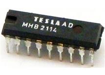 MHB2114 Tesla Statická paměť RAM 4096 bitů; DIP18; THT