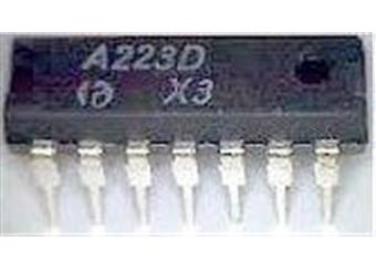A223D mf zesilovač+demodulátor, DIL14