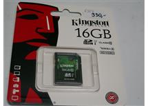 SD pamětová karta 16GB Kingston Clas10 SDHC1