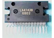 LA4743B Sanyo Nf zesilovač 4x45W skl 1 ks orig