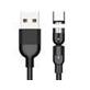 ..magnet. připojení mobilu k nabíjení USB-C nebo USB-micro kabel 2m opředený barva černá- dobrá volba...
