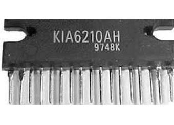 KA22103 NF zes.2x19W 25V 9A = KIA6210AH