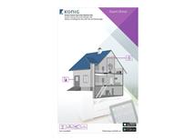 zabezpečovací sada WIFI pro domácí zařízení 868 Mhz  dohled přes ip adresu Smart Home