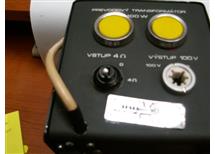 transformátor převodový PT100 vstup 4 ohm,výstup 100W Tesla