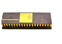 CM601 ZPP = Motorola MC6800L CPU 6800 Family Gold keramický vzácný sběratelský předmět