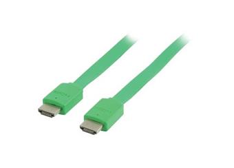 Kabel HDMI 2m zelený