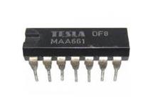 MAA661 obvod MF zvuku zesilovač FM Tesla (TAA661)