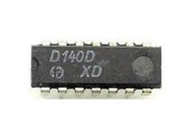 D140D2x 4vstup. NAND, DIL14 /7440, MH8440/ RFT