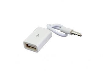 Adaptér jack 3,5mm 4pin - USB(A) zdířka