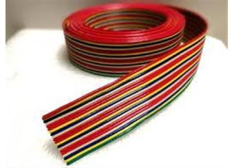 páskový vodič PNY 30x0,50 tvrdé plná jádra CU,pocínovaná měď,měkčená izol.PVC