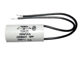 250n 250V AC, TSK25, 18x38mm, odrušovací, 2 vývody