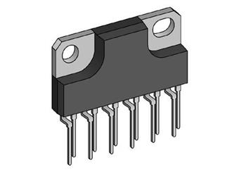 TA7280P NF koncový stupeň 2x5,8W/13V/4Ohm. Toshiba orig.