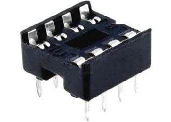 patice 2x4 DIL8 obyčejná na integr. obvod